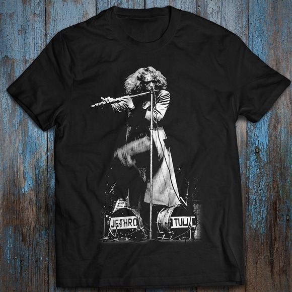 Kaity K Other - Rock Music Cotton T-shirt Jethro Tull Band Tee
